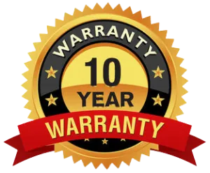 10-Year Warranty Coverage